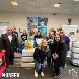 St. Catherine's Food Drive Group Photo